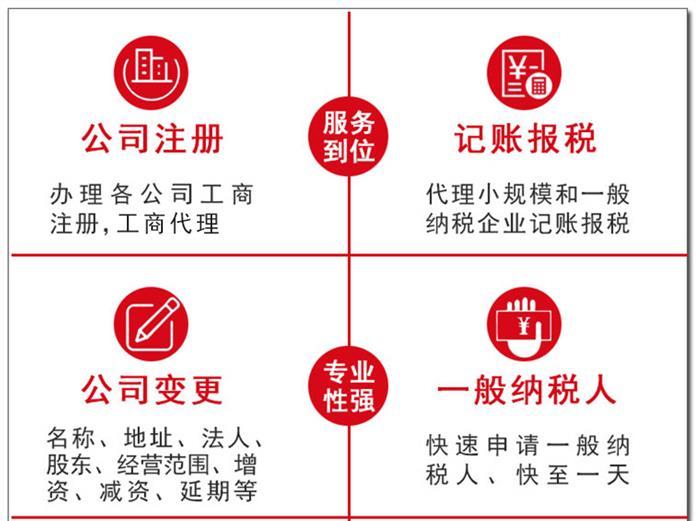 代理财务记账